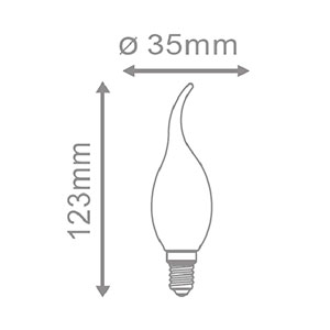 LÁMPARAS FILAMENTO E14 Viento Candil Iluminacion S.R.L.