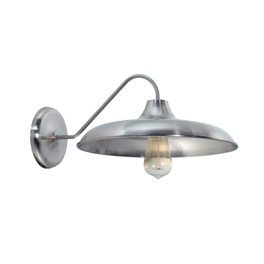APLIQUE BOMBE ANTIQUE 35CM OXIDO Don Bell