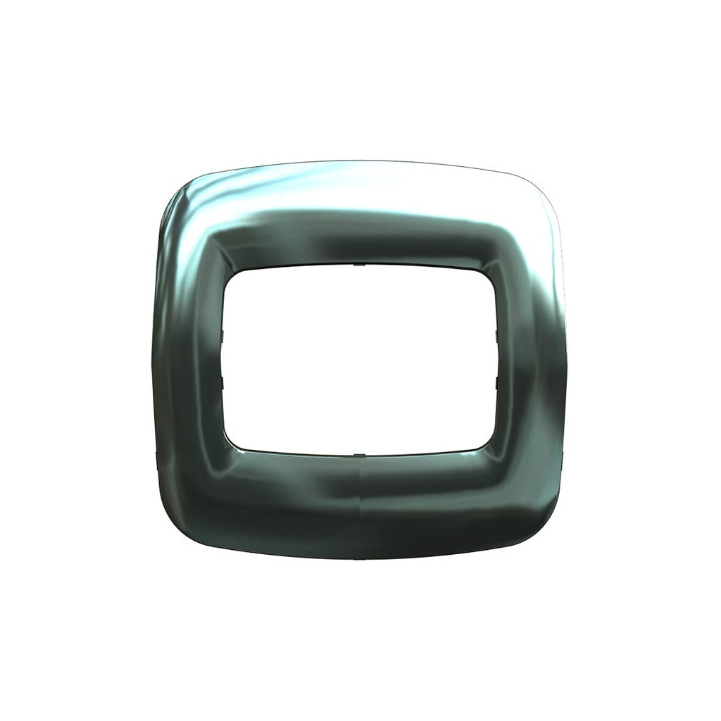 Aro central Modena 5x5cm Cromo  Jeluz