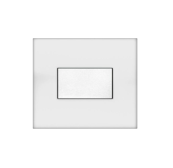Tapa NBO 5x5 cm Blanco Jeluzz