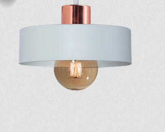 Colgante 1 luz pantalla Ø30cm San Justo