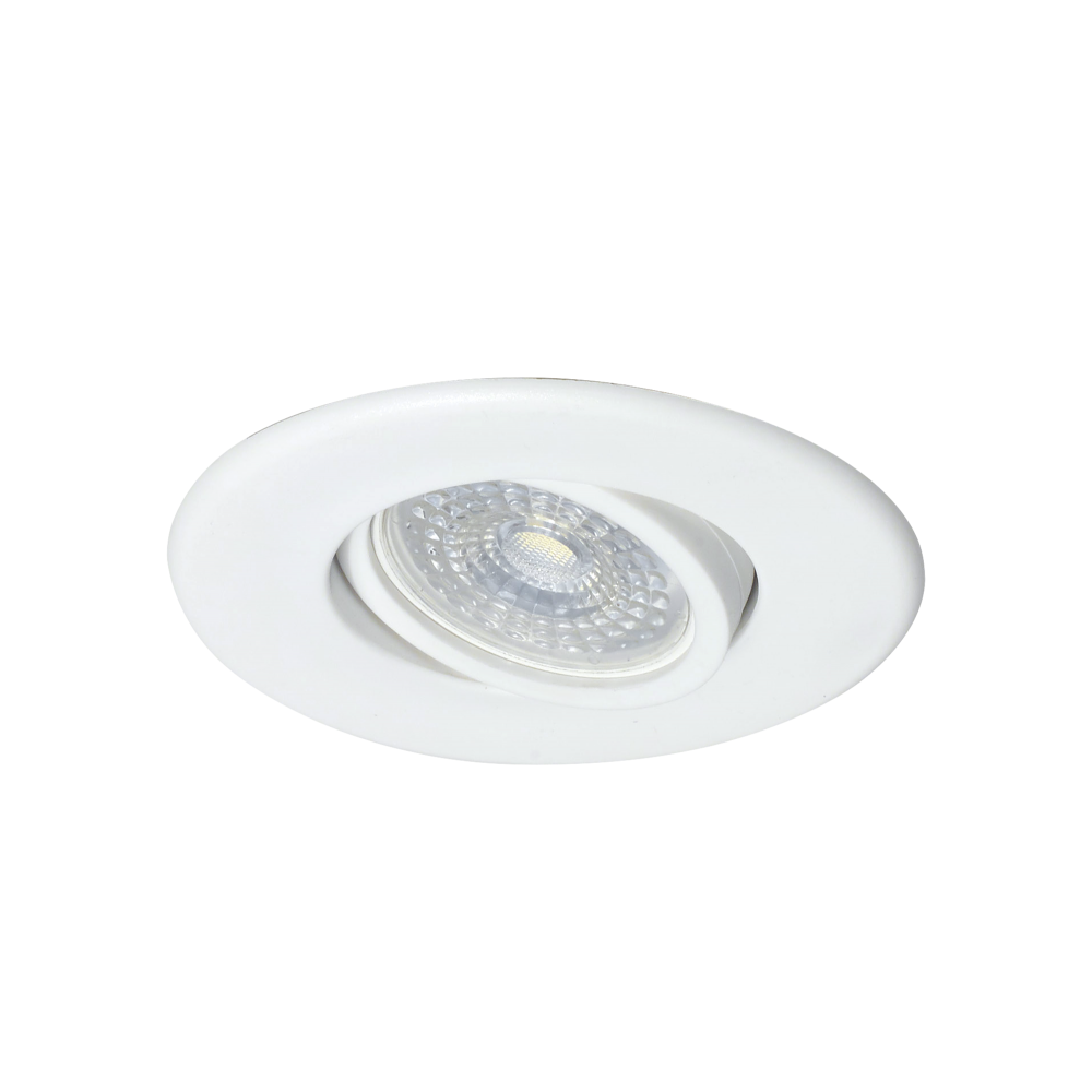 Spot de embutir PVC Redondo dicro GU-10