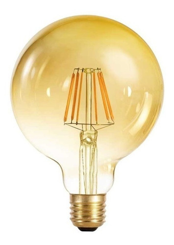 FILAMENTO TIPO GLOBO 8W E27 G125 Interelec