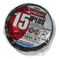 CINTA AISLADORA 10 MTS.NEGRO - PLUS - TACSA