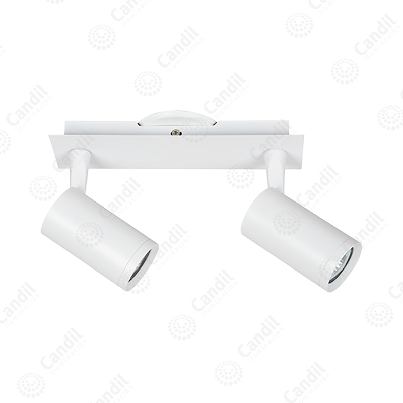 Aplique 2 luces tempano gu10 Candil