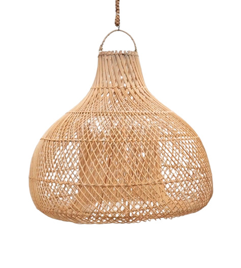 BURAK 60 LAMPARA RATÁN 60X54  Grass