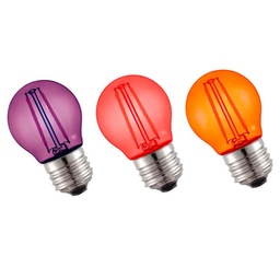 [403273-44-nar] FILAMENTO LED COLOR 2W - E27 Interelec