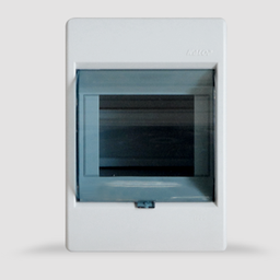 [KL02473T-50] Caja para termicas 4Mod. C/tapa KALOP