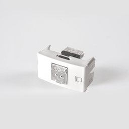 [KS40339-50] TOMA COMPUTACION RJ 45 BLANCO Kalop