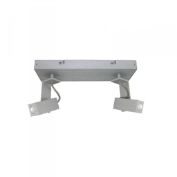 [4006/02-124] Nova II - Aplique 2 Luces LED COB 5W c/u 220V recto 3000K 180