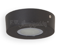 Semiembutido aluminio GU10 fW