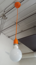 Colgante 1 Luz textil color completo  Nevar