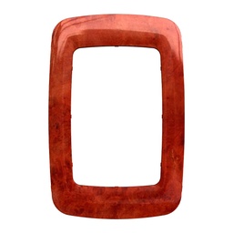 [41098/9-26-Nogal ] Aro central Modena 5x10cm Nogal  Jeluz
