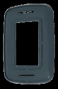[40099/13-26-Negro] Tapa Soporte Modena 5x5cm  Negro Jeluz/Mavi
