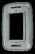 [40099/21-26-cromo] Tapa Soporte Modena 5x5cm cromo Jeluz/Mavi