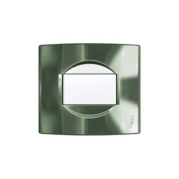 [35099/21-26-Cromo] Tapa NBO 5x5 cm. 1 Modulo Cromo Jeluz
