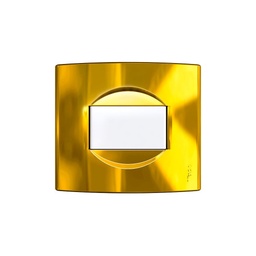 [35099/20-26-Oro] Tapa NBO 5x5 cm. 1 Modulo  Oro Jeluz