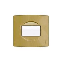 [35099/23-26-Champagne] Tapa NBO 5x5 cm. 1 Modulo Champagne Jeluz