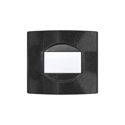 [35099/14-26-Azabache] Tapa NBO 5x5 cm. 1 Modulo Azabache Jeluz