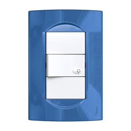 [35098/27-26-AzulMarine] Tapa Verona NBO 10x5 cm 3 Modulos AzulMarine Jeluz/Mavi