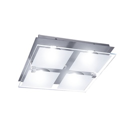 [4505pe-51] PLAFON 4L.G-9 40W 240x240 cuadrado Kinglight