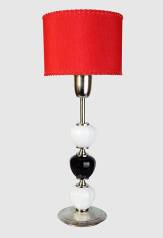 velador luna 3 bochas con pamtalla T. H.