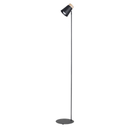 [it-lpie-80-ne] Lampara de Pie Italia negro E-27 Vignolo