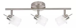[C960/3 PL-22] sistema vistra 3 l con tulipa de vidrio gu-10 W: 45cm H: 16,8cm D: 10c candil