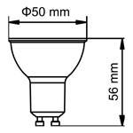 DICROICA GU-10 7W 530Lm 100° Candil Iluminacion S.R.L.