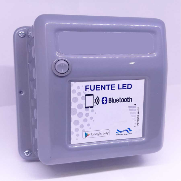 Controlador BLANCO PISCINA, 5A BLUETOOTH CON FUENTE INCORPORADA, 5A Com-Plaq Soluciones S.R.L.