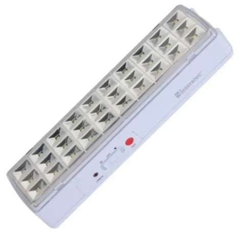 LUZ DE EMERGENCIA 30 LED- AUTONOMIA 8 HORAS Interelec