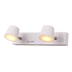 Aplique Cano 2 Luz LED 12W 220V Candil Iluminacion S.R.L.