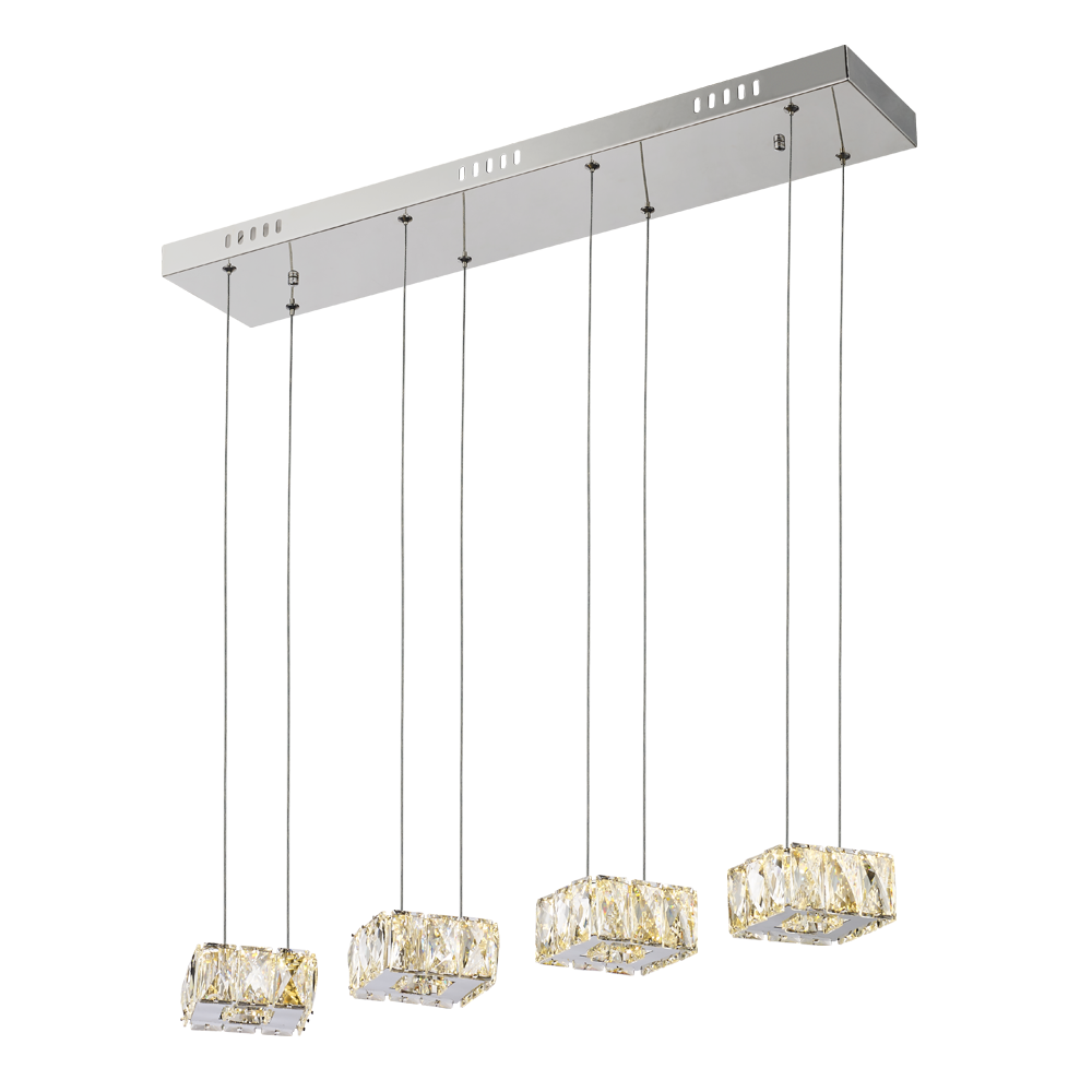 LINEA CLARA COLG. CLARA LED 8W X 4L. BASE 75X15 Vignolo