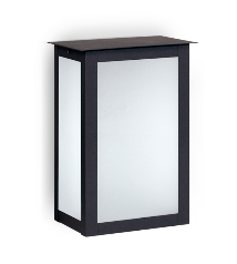 Farol Oriental d/pared 2 luces 18x30cm San Justo