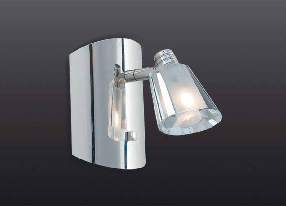 aplique libra 1l cromo cromo Kinglight