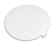 Tapa ciega PVC Octogonal Chica 7x7  blanco San Justo