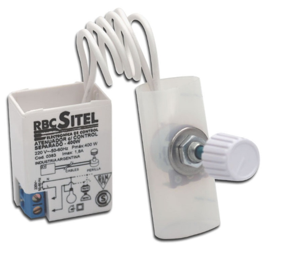 ATENUADOR CON CONTROL SEPARADO - 400W RBC-Sitel