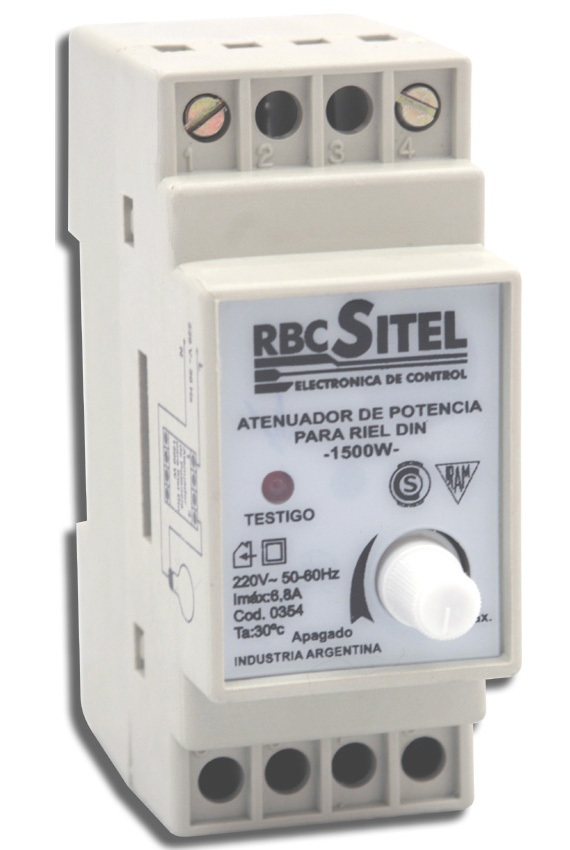 ATENUADOR DE POTENCIA  1500W RBC-Sitel