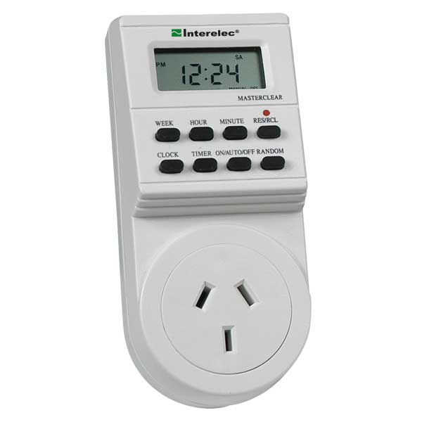 Timer Enchufable Digital Interelec