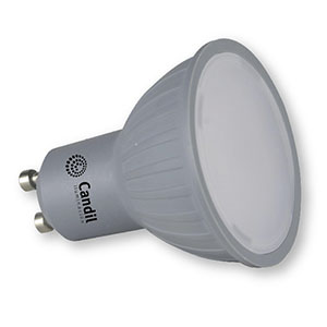 DICROICA GU-10 7W SILVER 480Lm 100° Candil Iluminacion S.R.L.