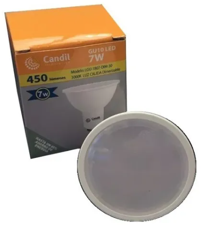 Dicro Led GU-10 Candil 7W Dimerizable 100° Candil Iluminacion S.R.L.