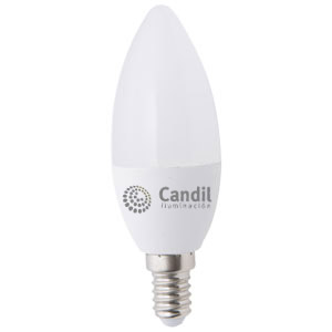 lampara led velita e-14 8w Candil Iluminacion S.R.L.