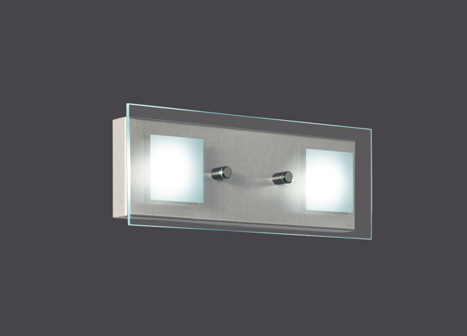 linea flat 2x 6w Kinglight