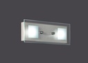 [4622-51-bl] linea flat 2x 6w Kinglight (blanco)