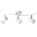 [1103bl-51-bla] SISTEMA ECO 3 LUCES Kinglight (blanco)