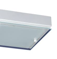 LINEA PISA E27 PLAFON 26X26X5,5 2 LUCES Vignolo