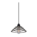 [c-186-34-BLT] Colgante YORK redondo GRANDE 37cm Ferrolux (blanco texturado)
