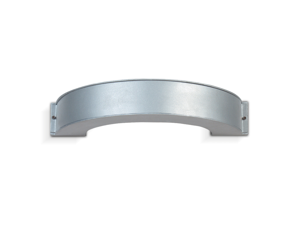 Aplique pared aluminio E27 FW