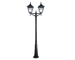 farola con columna n 2 luces farol cuadrado fW