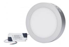 PLAFÓN LED DE APLICAR REDONDO BLANCO- 12W TACOMA